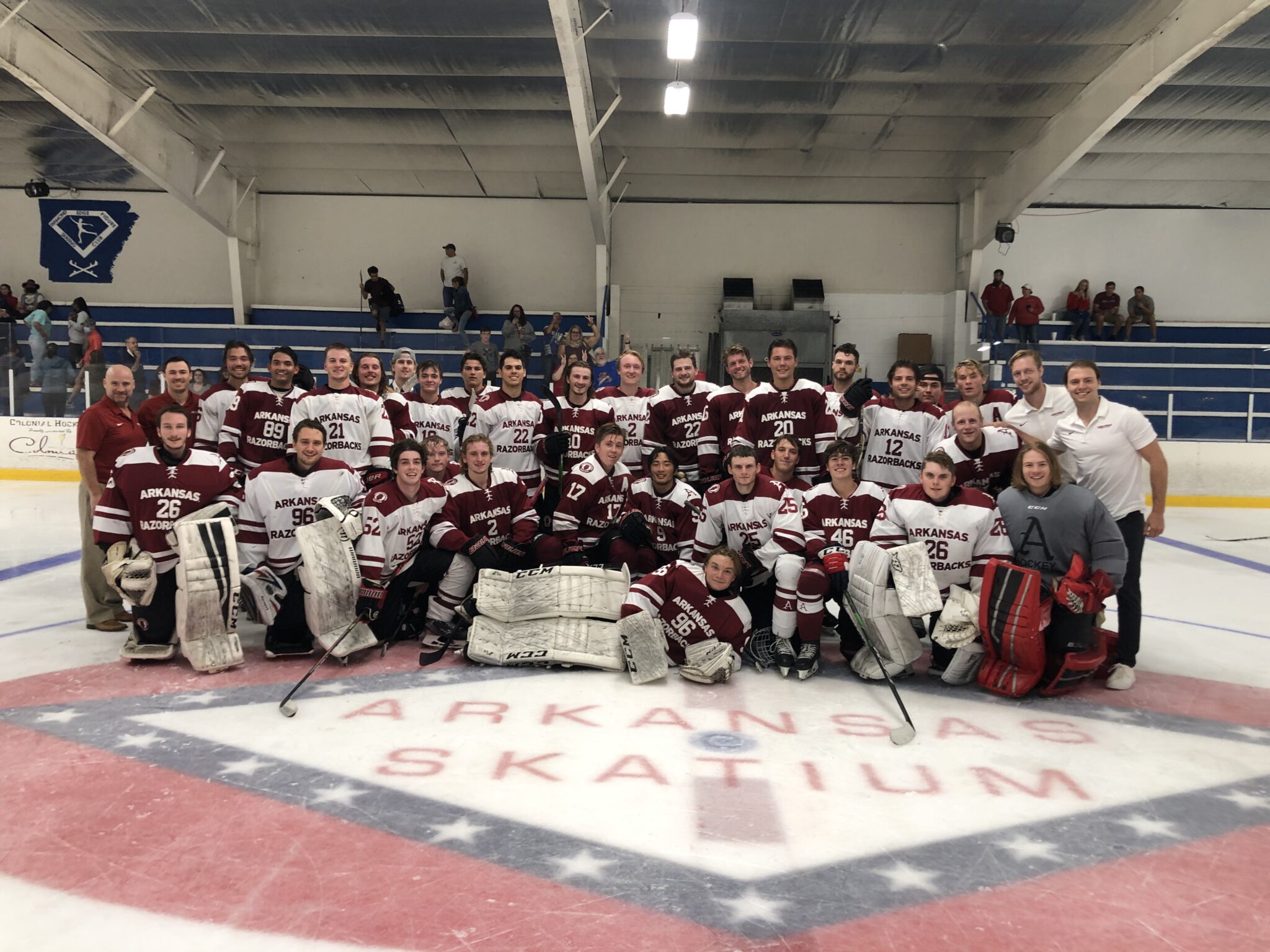 The Razorbacks announce return to Little Rock for 2022 Red vs White Game Arkansas Razorback Hockey